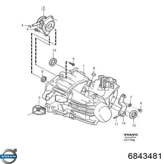 Bucim da Caixa Automática de Mudança (de árvore de saída/secundária) Corteco 01034065 preço, a partir de 7,83 USD