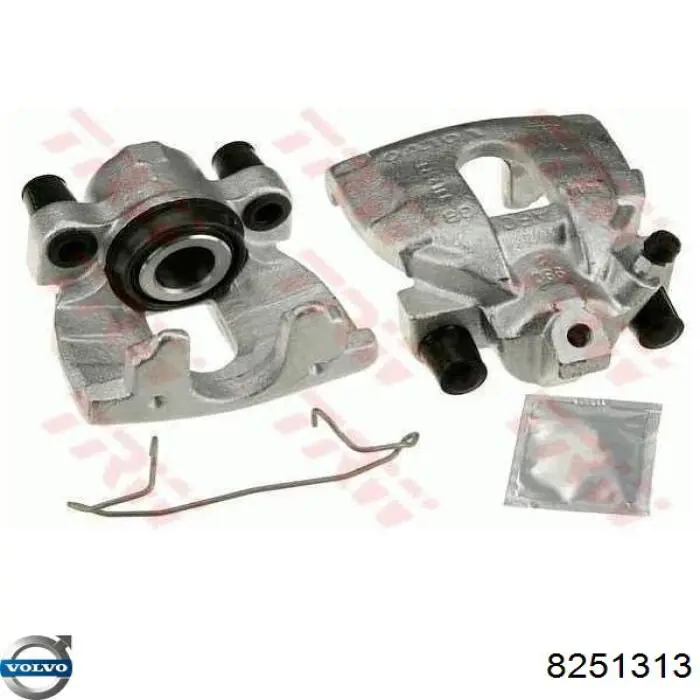 Suporte do freio traseiro direito Volvo 8251313 preço, a partir de 51,32 USD