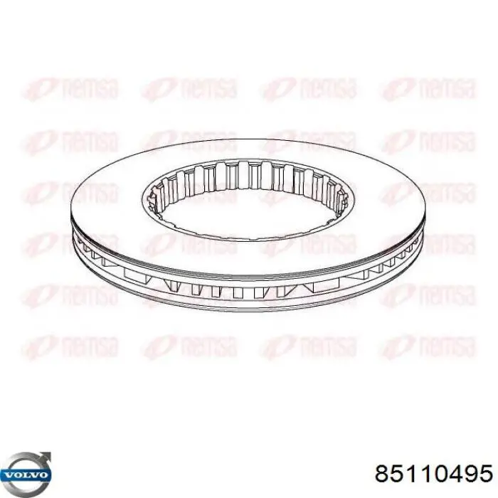 Compre 85110495 Volvo Disco do freio dianteiro