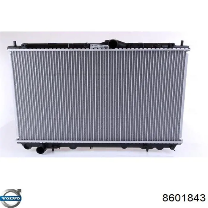 Radiador de esfriamento de motor 8601843 Volvo