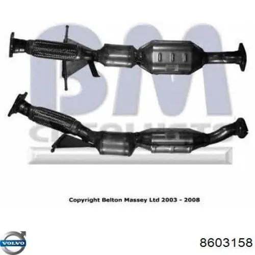  Volvo 8603158 preço, a partir de 78,16 USD