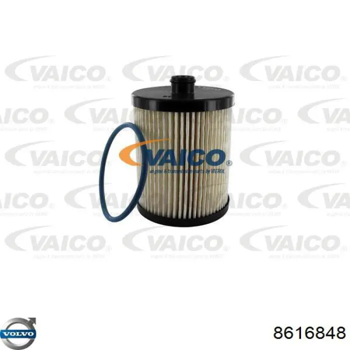 8616848 Volvo Filtro de combustível