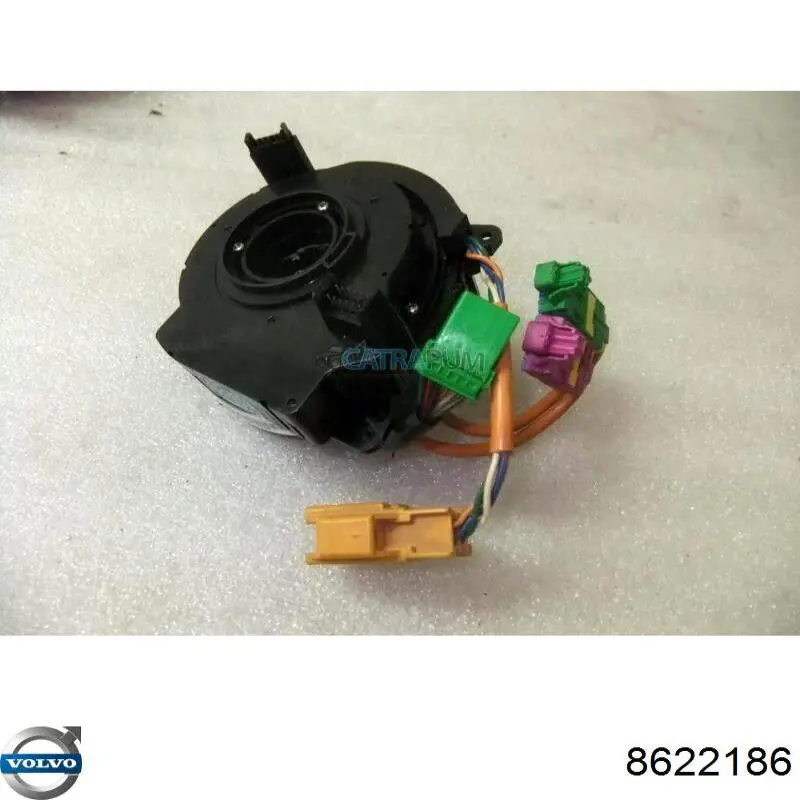 Compre 8622186 Volvo Anel AIRBAG de contato, cabo plano do volante
