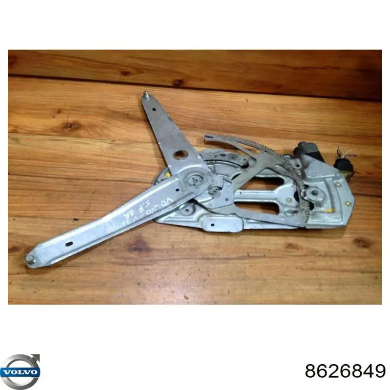 Mecanismo de acionamento de vidro da porta dianteira esquerda Volvo S80 I TS, TH, KV