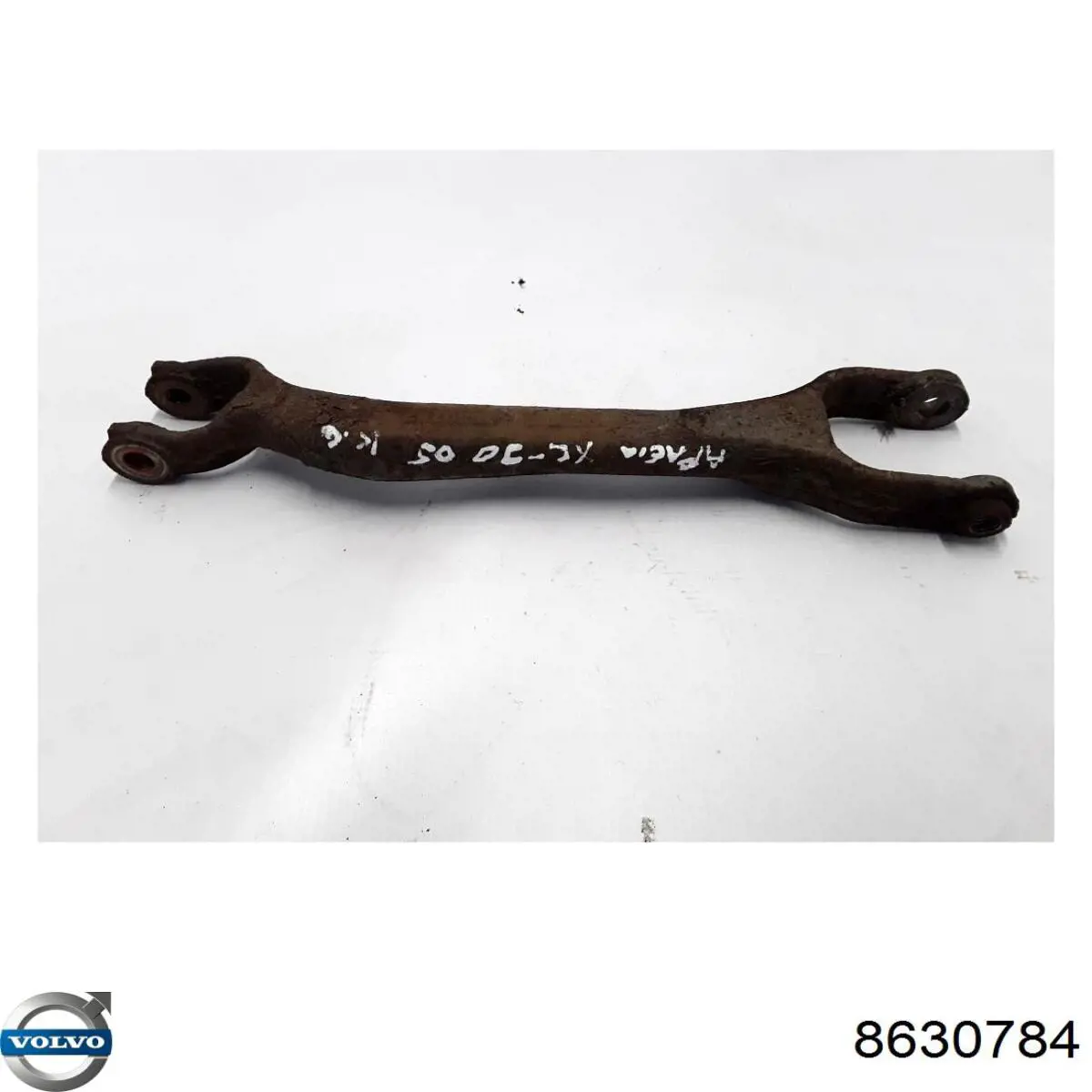 8630784 Volvo Braço oscilante (tração) longitudinal inferior esquerdo de suspensão traseira