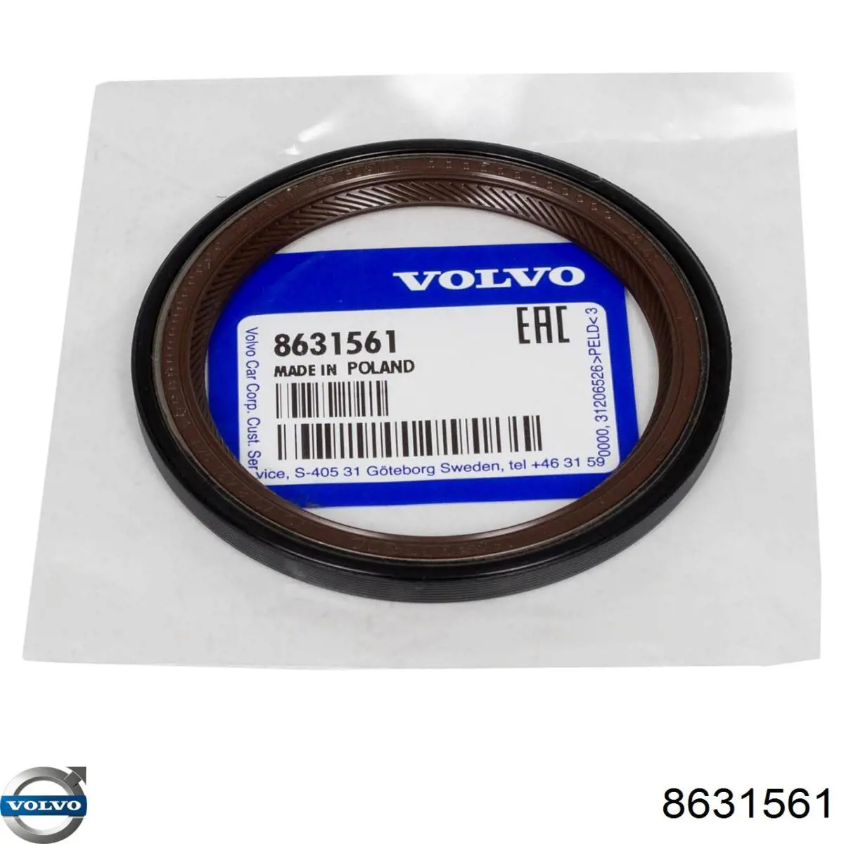 Compre 8631561 Volvo Vedação da árvore distribuidora de motor