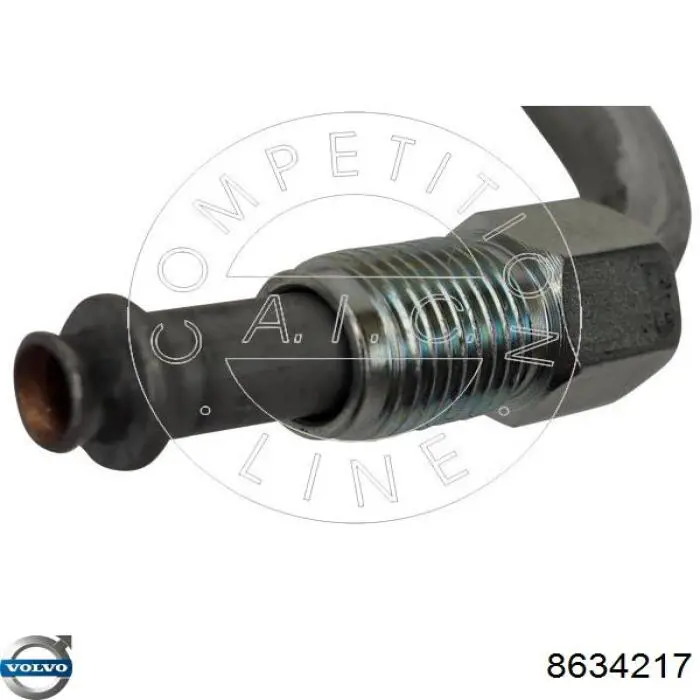 Mangueira da Direção hidrâulica assistida de pressão alta desde a bomba até a régua (do mecanismo) Volvo 8634217 preço, a partir de 103,72 USD