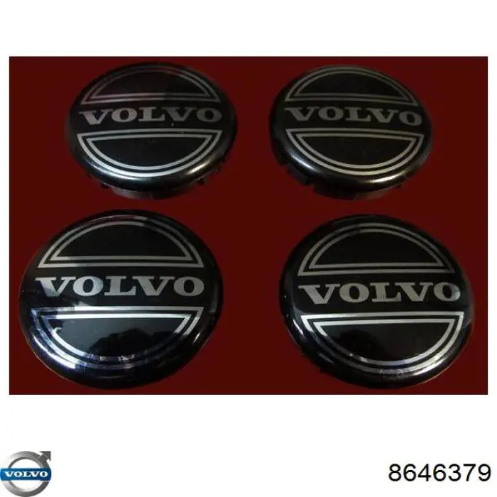 Compre 8646379 Volvo Coberta de disco de roda
