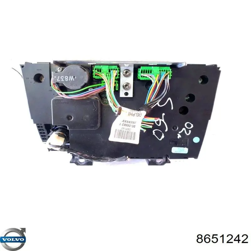 Unidade de controlo dos modos de aquecimento/condicionamento Volvo S60 I RS, RH