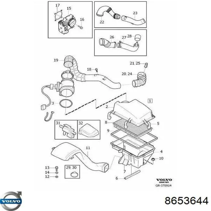 8653644 Volvo 