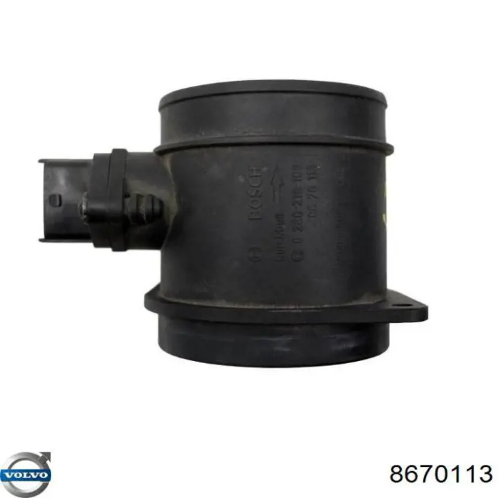 Compre 8670113 Volvo Sensor de fluxo (consumo) de ar, medidor de consumo M.A.F. - (Mass Airflow)