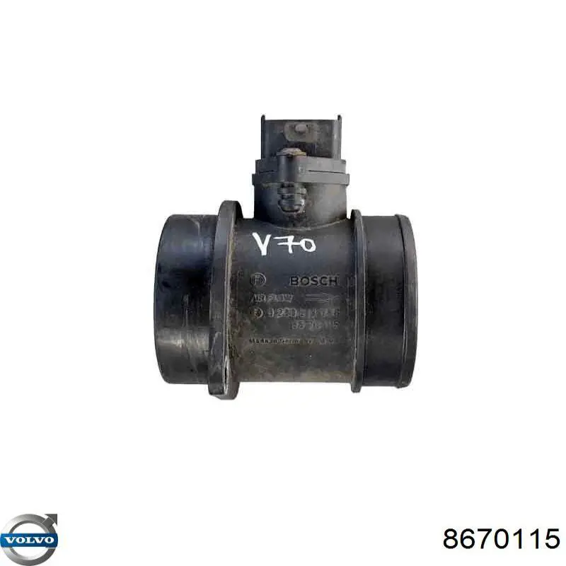 Compre 8670115 Volvo Sensor de fluxo (consumo) de ar, medidor de consumo M.A.F. - (Mass Airflow)