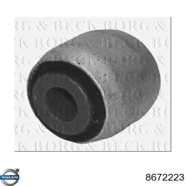 Bloco silencioso de viga traseira (de plataforma veicular) Volvo 8672223 preço, a partir de 19,54 USD