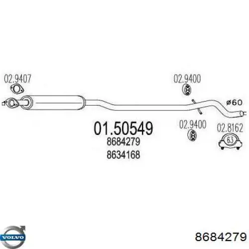 Compre 8684279 Volvo 
