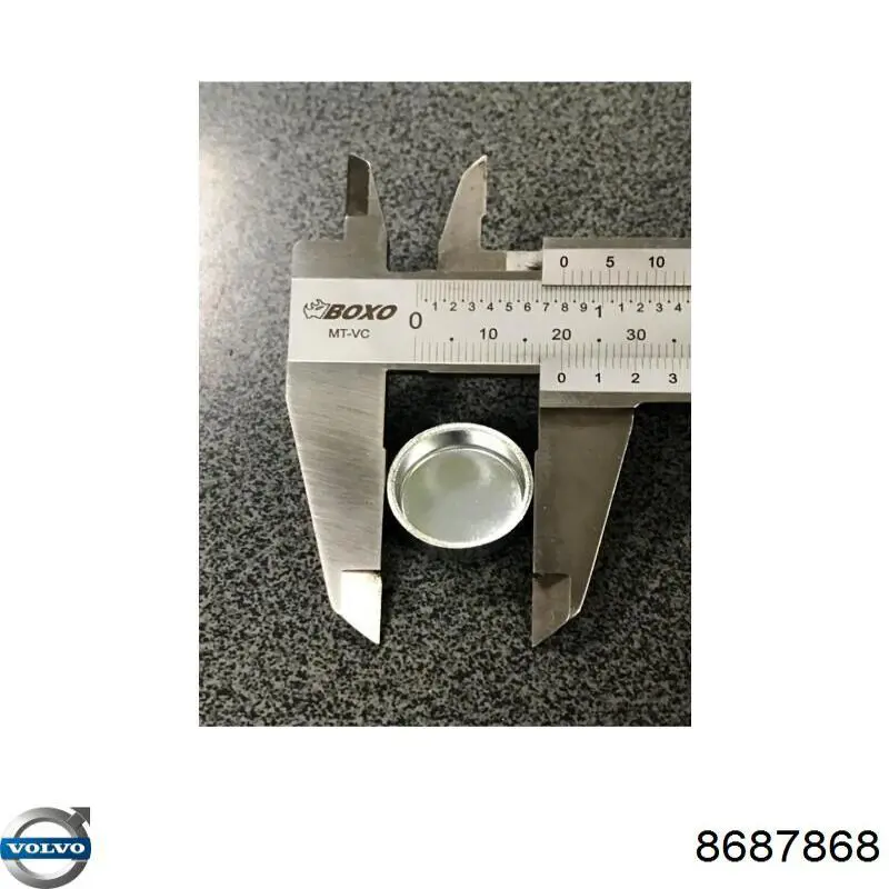 8687868 Volvo Tampão de fundo de carroçaria