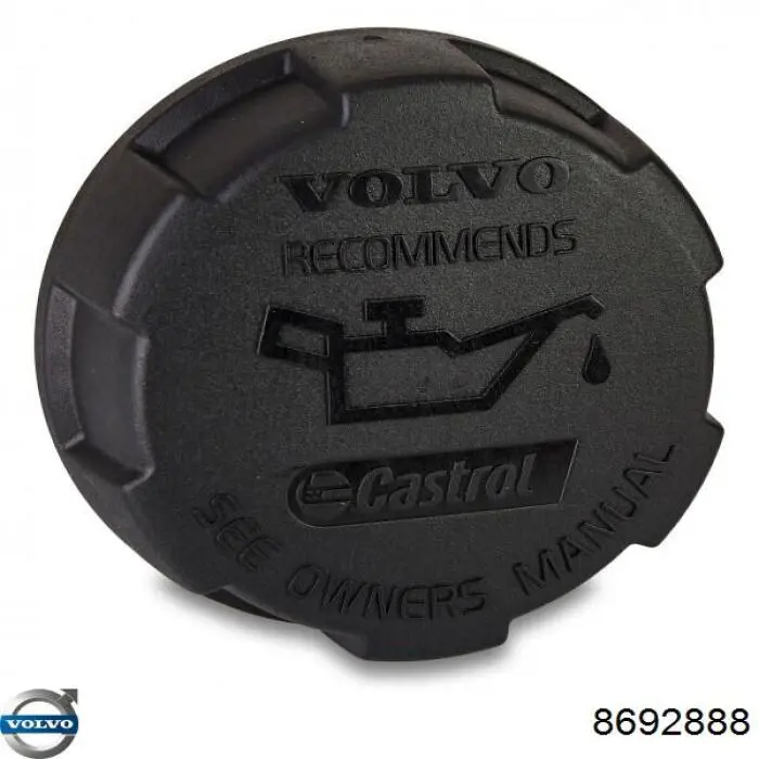 Tampa do gargalho de enchimento de óleo Volvo 8692888 preço, a partir de 4,22 USD