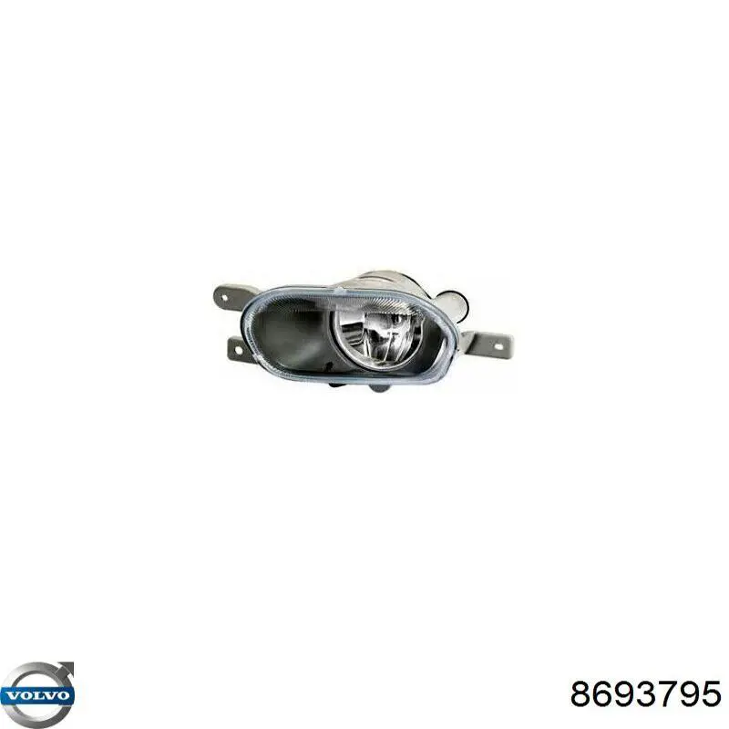 Luzes de nevoeiro esquerdas Volvo 8693795 preço, a partir de 76,15 USD