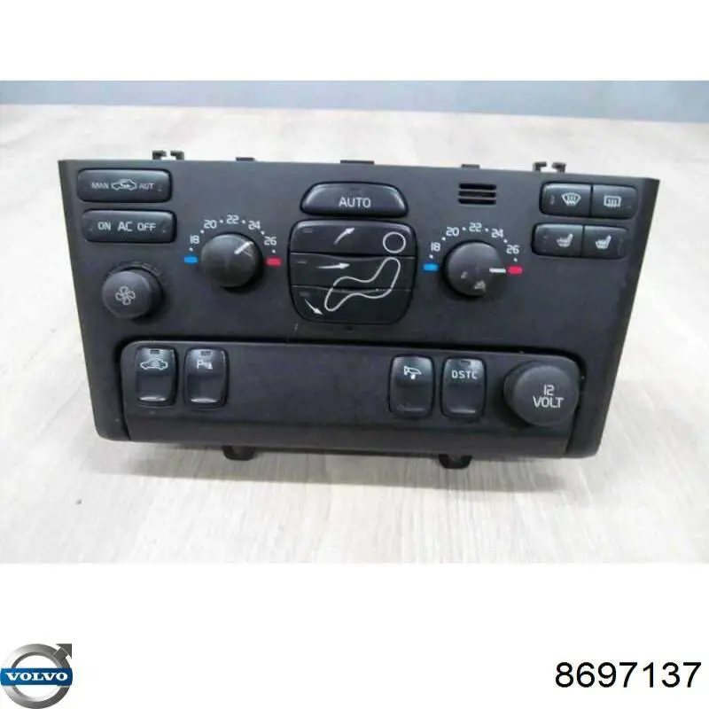 Unidade de controlo dos modos de aquecimento/condicionamento Volvo 8697137 preço, a partir de 81,72 USD