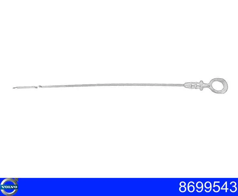 Sonda (indicador) do nível de óleo no motor Volvo 8699543 preço, a partir de 70,04 USD