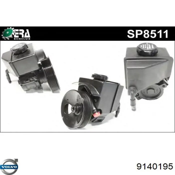Bomba da Direção hidrâulica assistida Volvo 9140195 preço, a partir de 90,24 USD