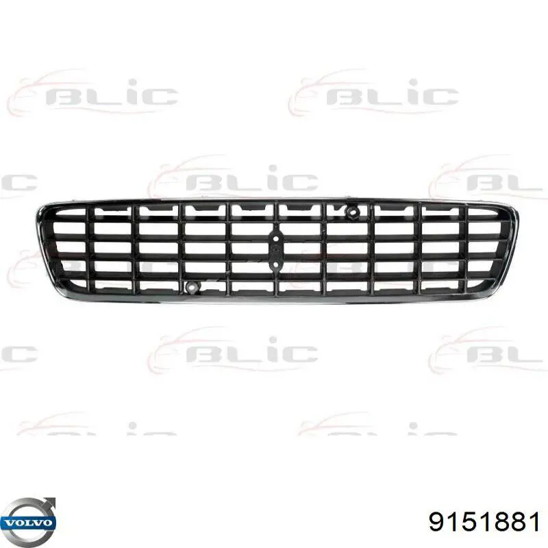 Grelha do radiador Volvo 9151881 preço, a partir de 117,53 USD