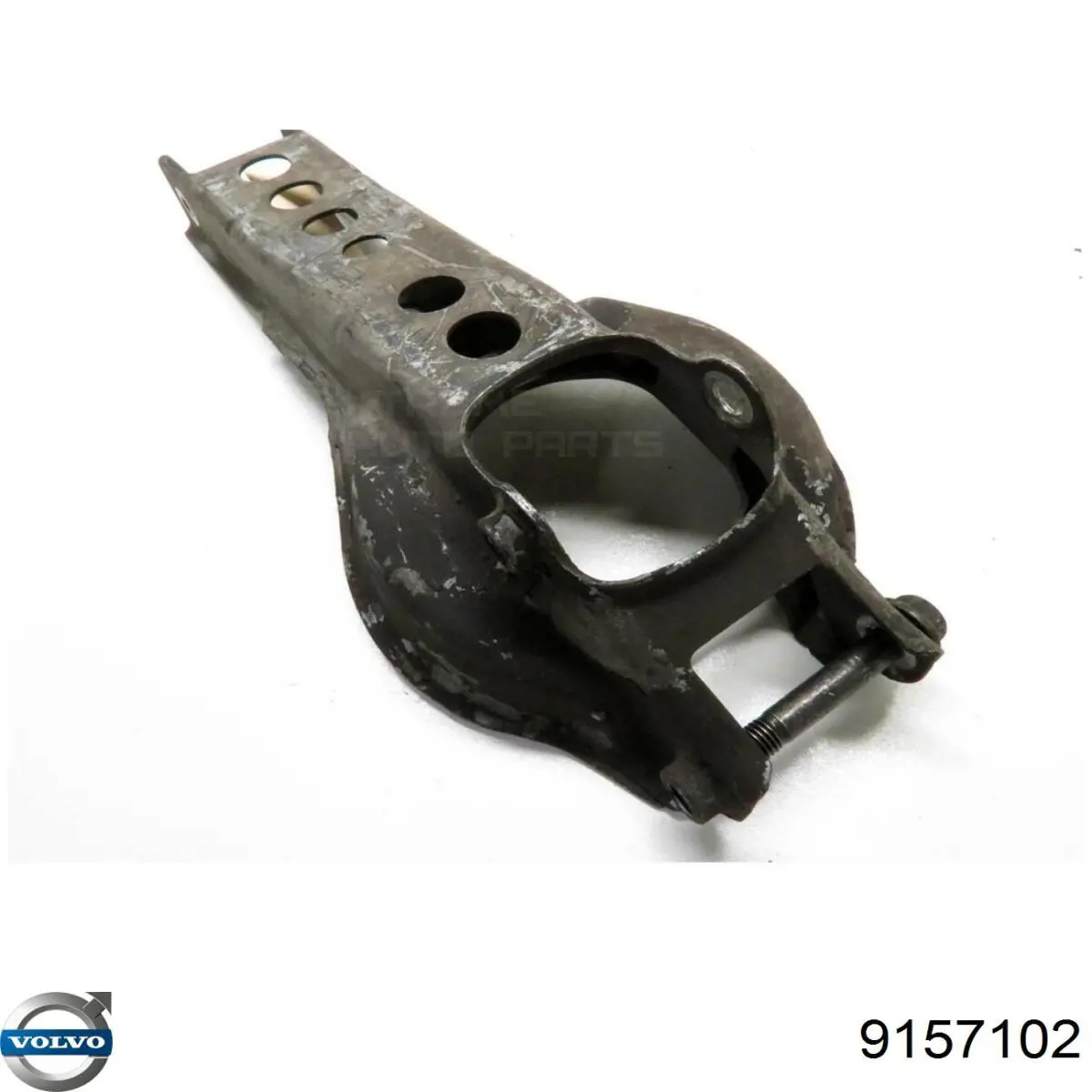 9157102 Volvo Braço oscilante inferior esquerdo de suspensão traseira