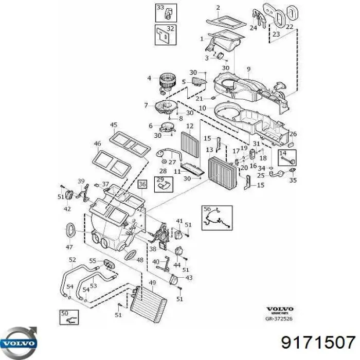 Mangueira do radiador de aquecedor (de forno), fornecimento Volvo 9171507 preço, a partir de  USD