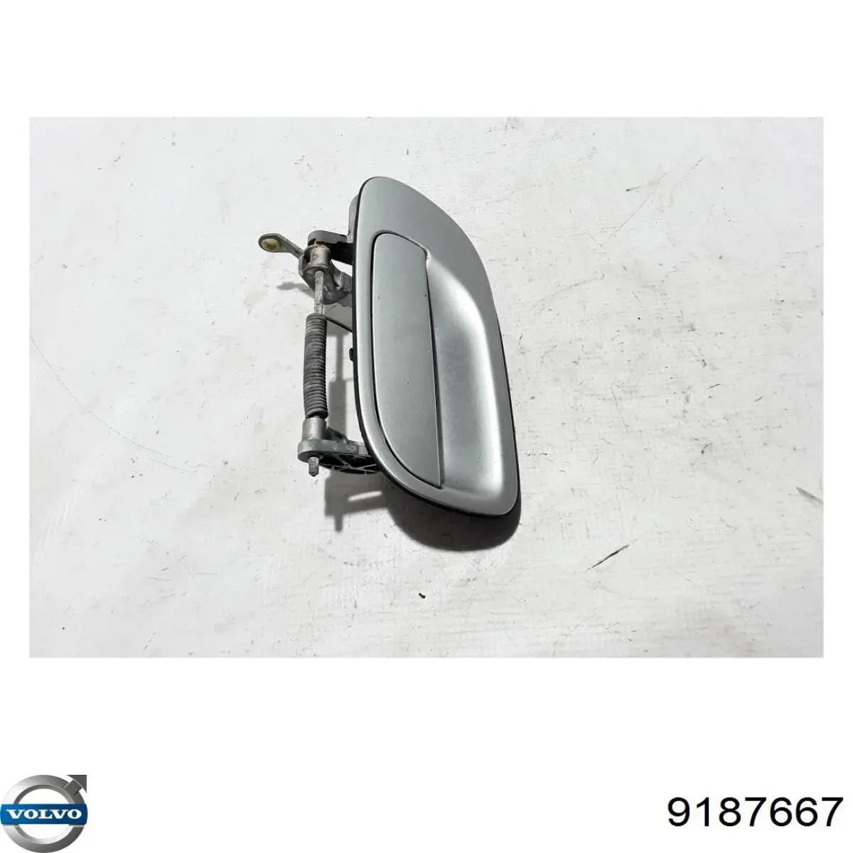 Compre 9187667 Volvo Maçaneta externa esquerda da porta traseira