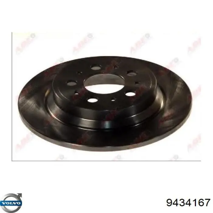Disco do freio traseiro Volvo 9434167 preço, a partir de 42,68 USD