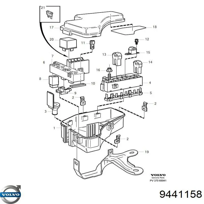 Relê de pisca-pisca Volvo 9441158 preço, a partir de 42,57 USD