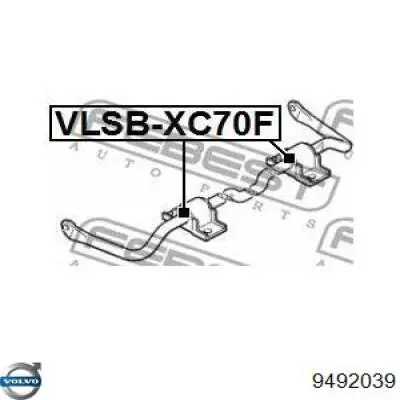 31262929 Volvo Estabilizador dianteiro