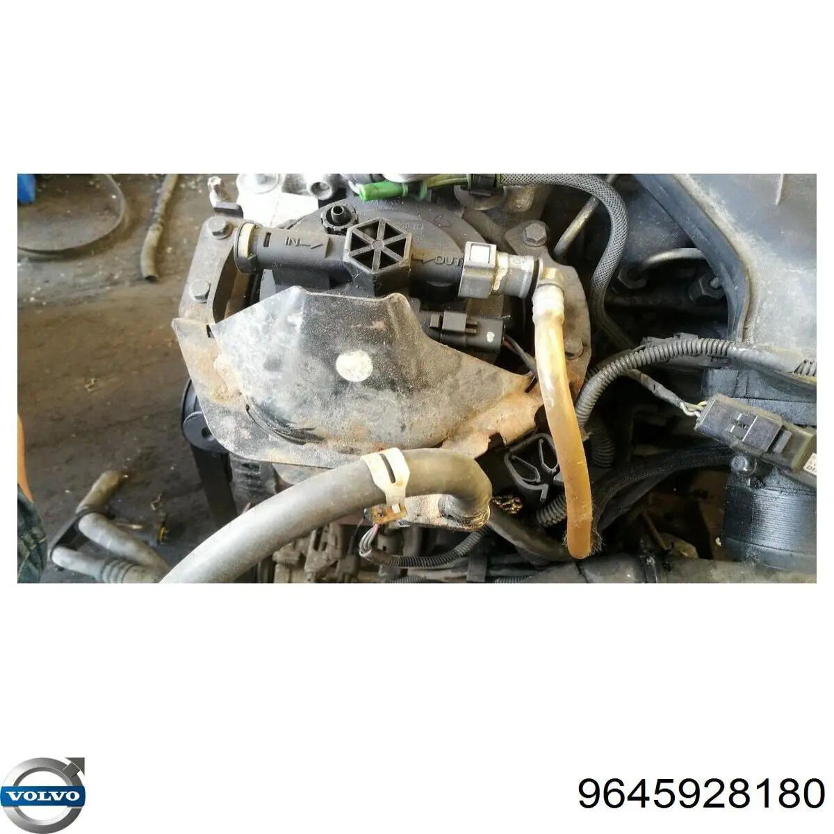 Compre 9645928180 Volvo Caixa de filtro de combustível