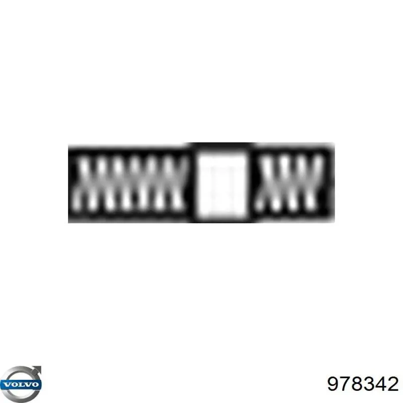 037641 Peugeot/Citroen Prego de tubo coletor de escape