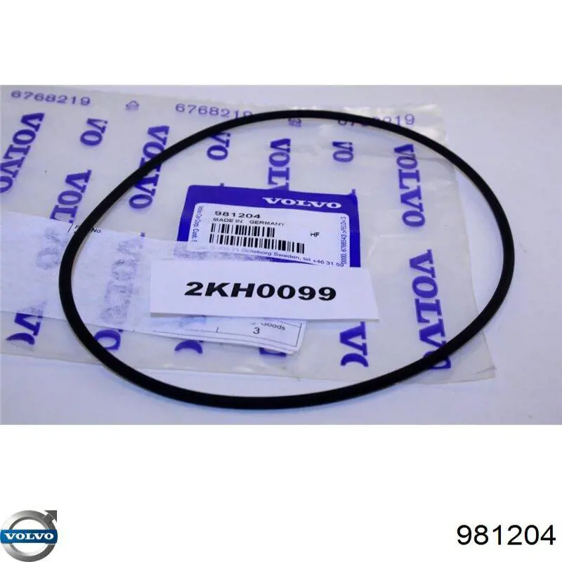 981204 Volvo Vedante de bomba de óleo