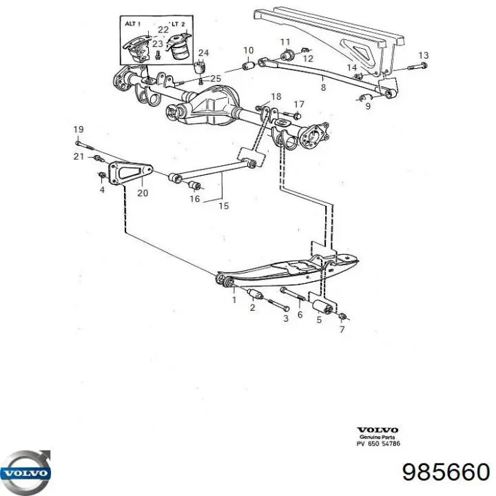  Volvo 985660 preço, a partir de 5,35 USD