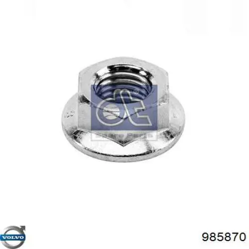 Parafuso de fixação do braço oscilante inferior traseiro, interno Volvo 985870 preço, a partir de 2,80 USD