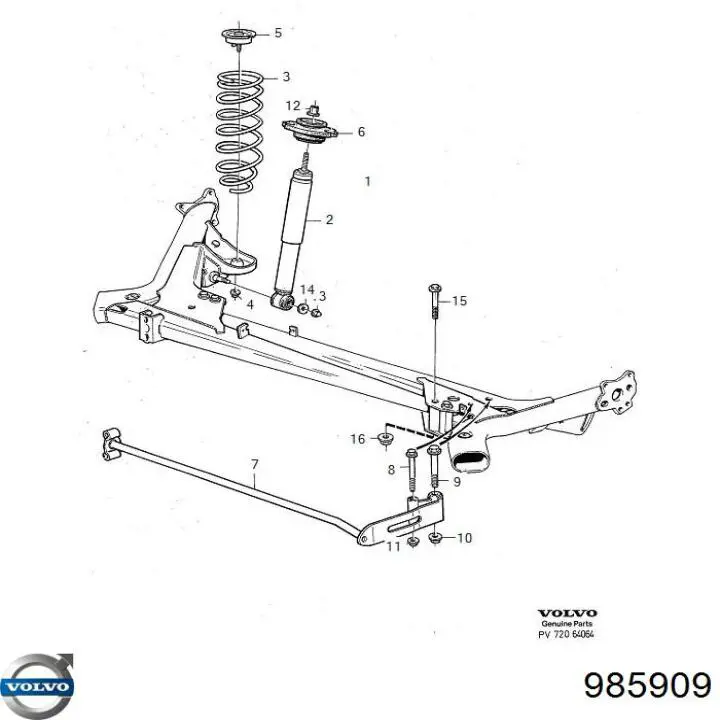  Volvo 985909 preço, a partir de  