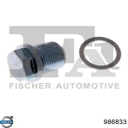 Tampão de panela de motor Volvo 986833 preço, a partir de 4,13 USD