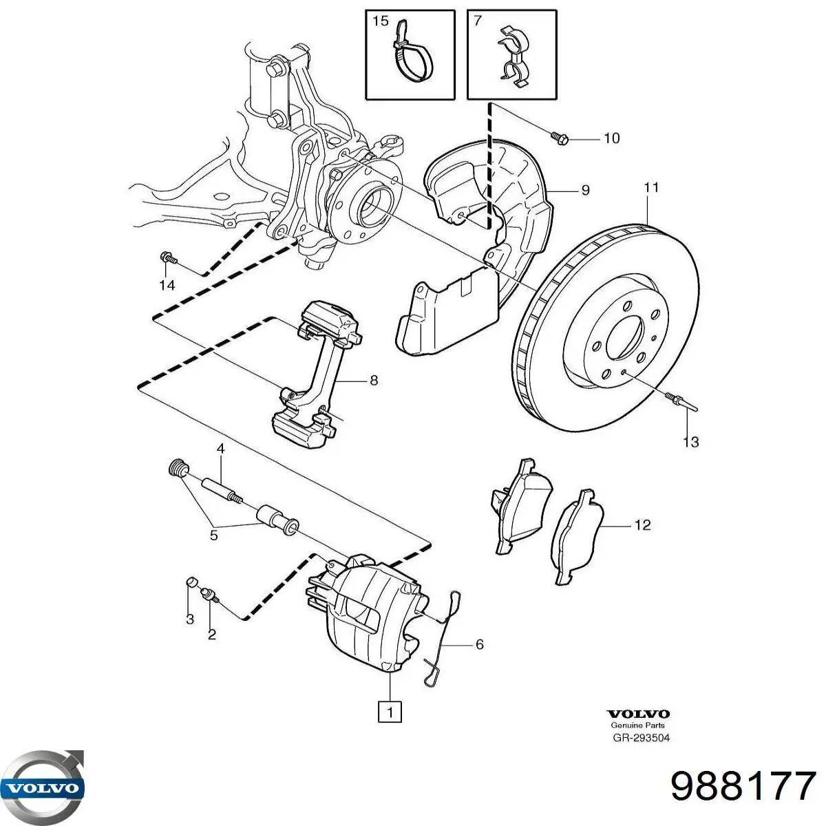  Volvo 988177 preço, a partir de  