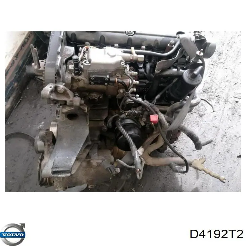 D4192T2 Volvo Motor montado