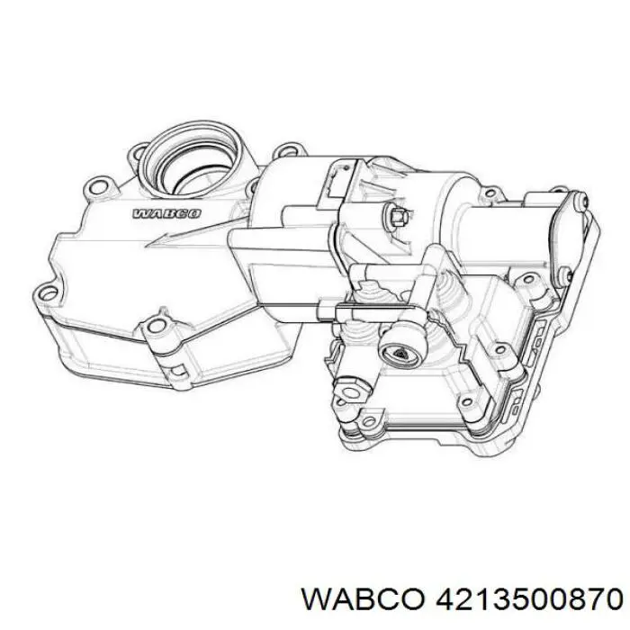 Cilindro de mudança da Caixa de Mudança 4213500870 Wabco