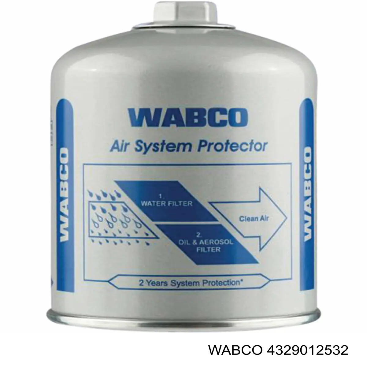 Filtro de secador de ar (separador de umidade e óleo) (TRUCK) Wabco 4329012532 preço, a partir de 52,99 USD