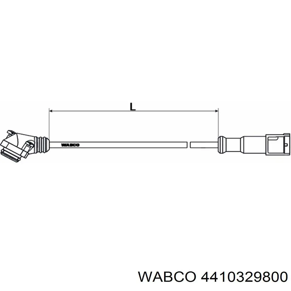 Sensor ABS traseiro Wabco 4410329800 preço, a partir de 32,83 USD