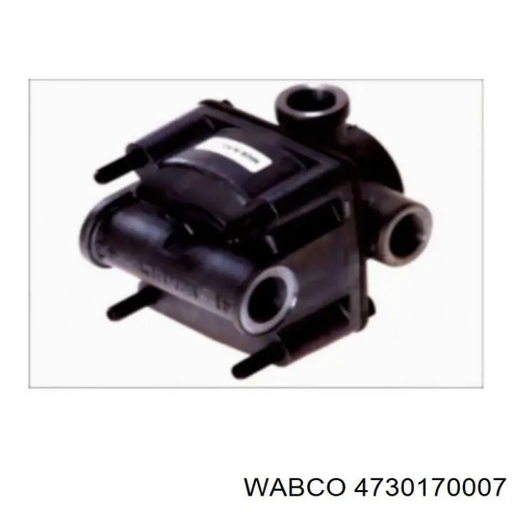 4730170007 Wabco Válvula de aceleração do sistema pneumático
