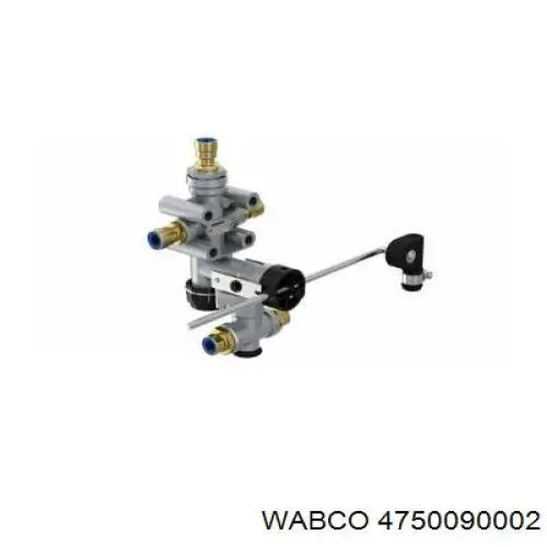 Válvula de limitação de pressão do sistema pneumático 81521616260 MAN