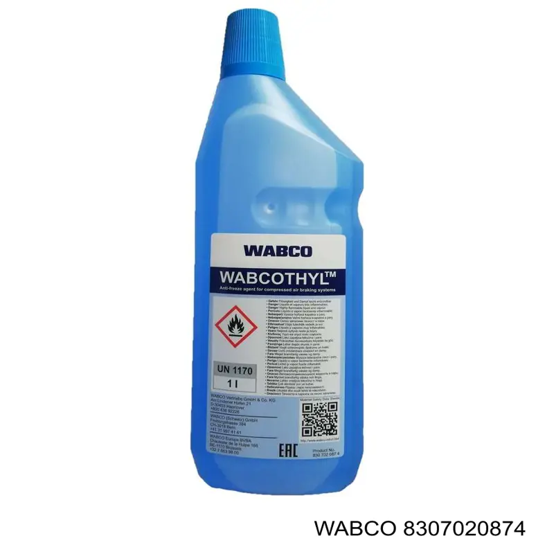 Fluido anticongelante dos sistemas pneumáticos de frenagem Wabco 8307020874 preço, a partir de 12,82 USD