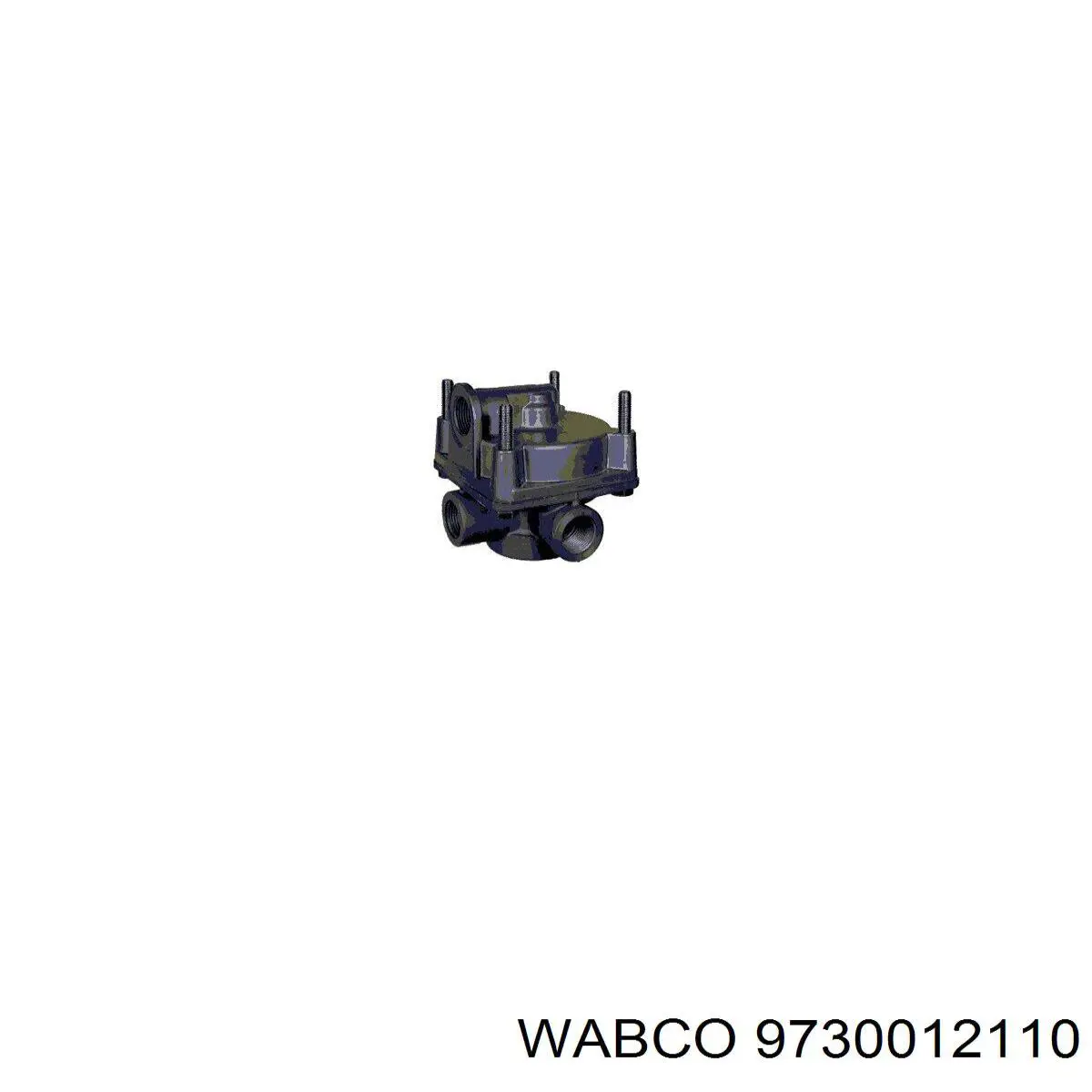 Válvula de aceleração do sistema pneumático Wabco 9730012110 preço, a partir de 75,56 USD