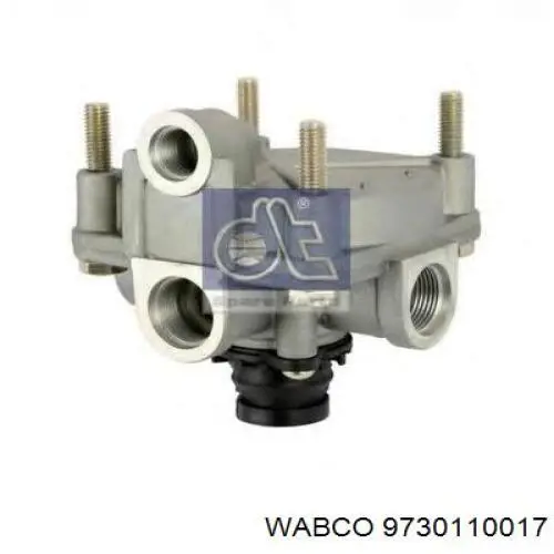 9730110017 Wabco Válvula de aceleração do sistema pneumático