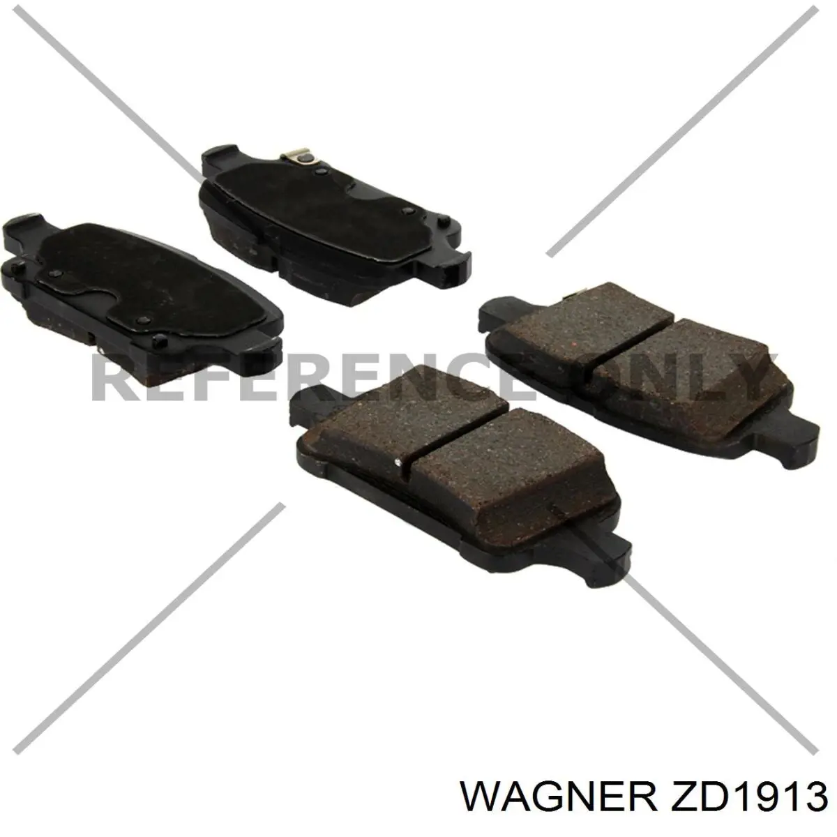 Sapatas do freio dianteiras de disco Wagner ZD1913 preço, a partir de 49,51 USD