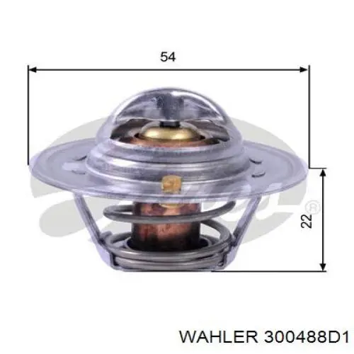 Termostato Wahler 300488D1 preço, a partir de 8,15 USD